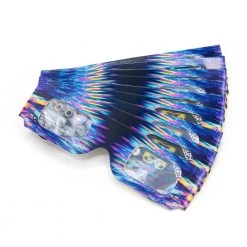 GloFX The Essentials Rave Cave Paper Diffraction Glasses