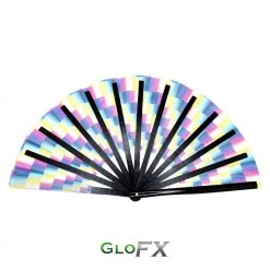 GloFX Festival Folding Fan - Trippy Rave Gear 11 GloFX Festival Folding Fan - Trippy Rave Gear