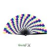 GloFX Festival Folding Fan - Trippy Rave Gear 1 GloFX Festival Folding Fan - Trippy Rave Gear