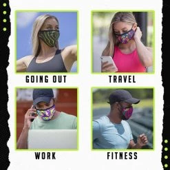 The Rave Cave Reusable Face Masks - 5 Pack 24 The Rave Cave Reusable Face Masks - 5 Pack